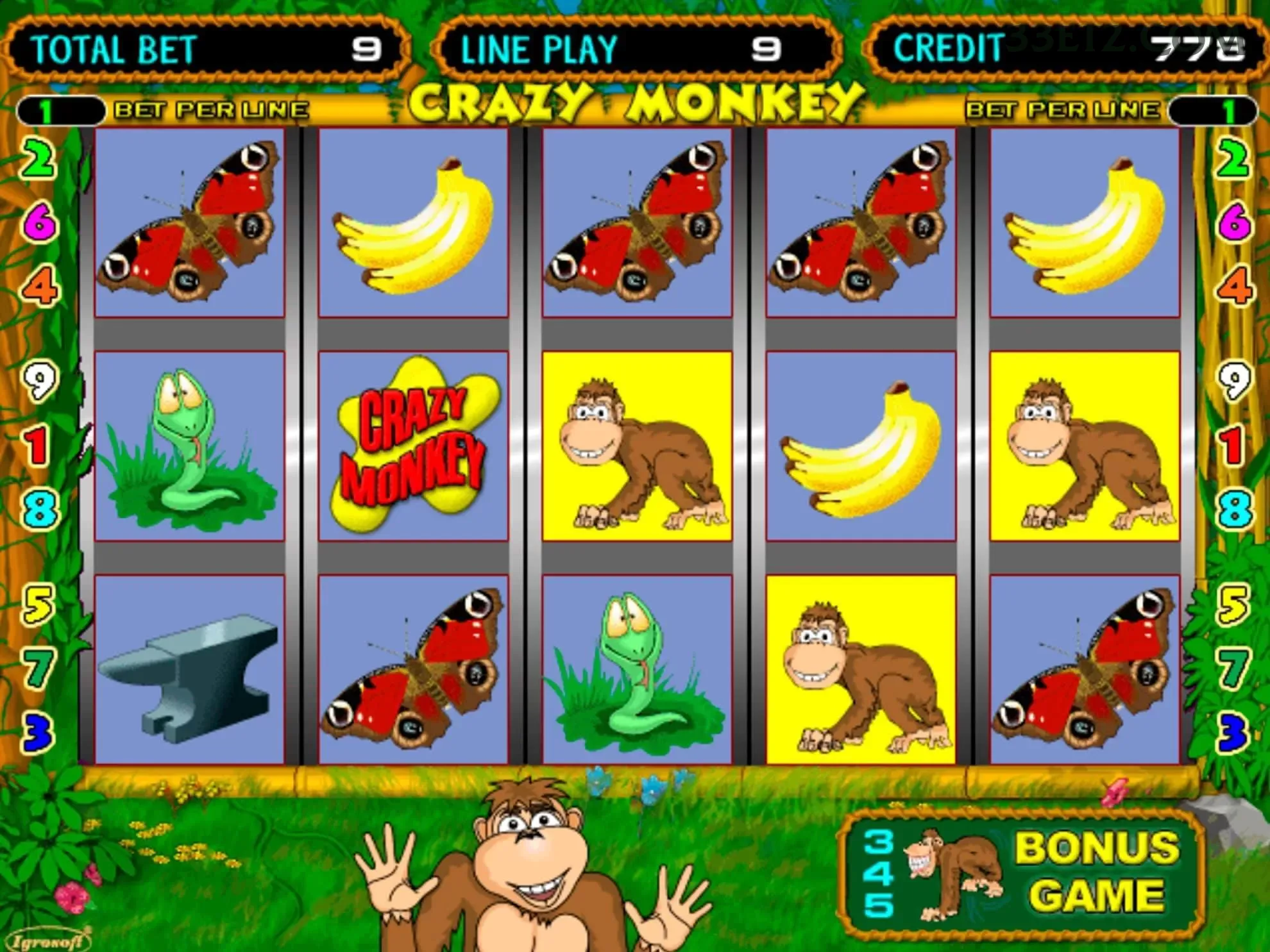 Vídeo Slots 33e